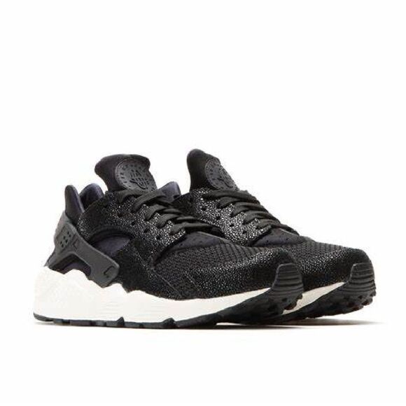 Nike Air Huarache Run PA Stingray Black Men's 9 US 42.5 EUR Off White Black - Picture 1 of 9
